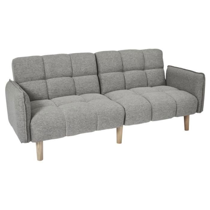 Canapé Convertible "Dream" 195cm Gris