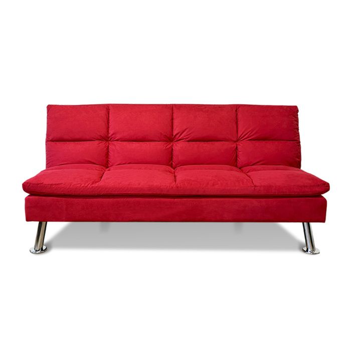 Banquette Clic Clac 3 places rouge - Vanan