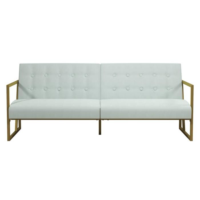 Lexington | Canapé-lit 3 places en velours Bleached Teal