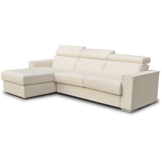 Canapé lit Andorra angle convertible 140 ritz beige