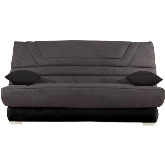 Canapé convertible TULSA - BULTEX - Gris - 3 places - Classique - Intemporel - Ferme