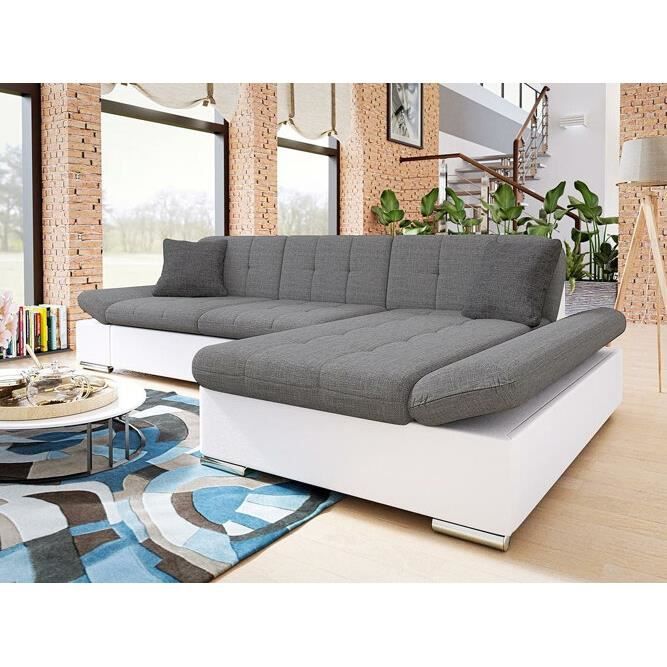 Canapé d'angle Comfivo 219 - Comfivo - Lux 05 - Gris - Zig Zag