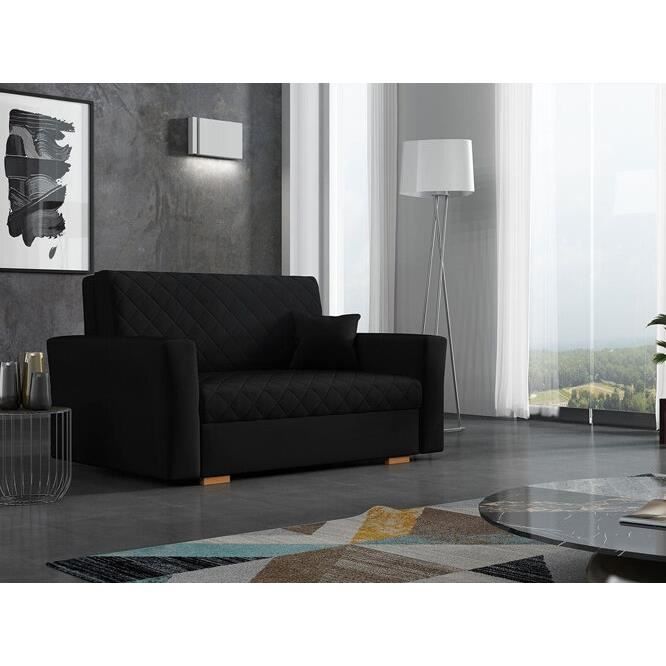 Canapé-lit Columbus 146 - Gris - 145x83x96cm
