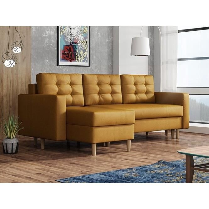 Canapé d'angle de style scandinave - Canapé d'angle Columbus 108 113125 - Kronos 01 - 220x88x135cm
