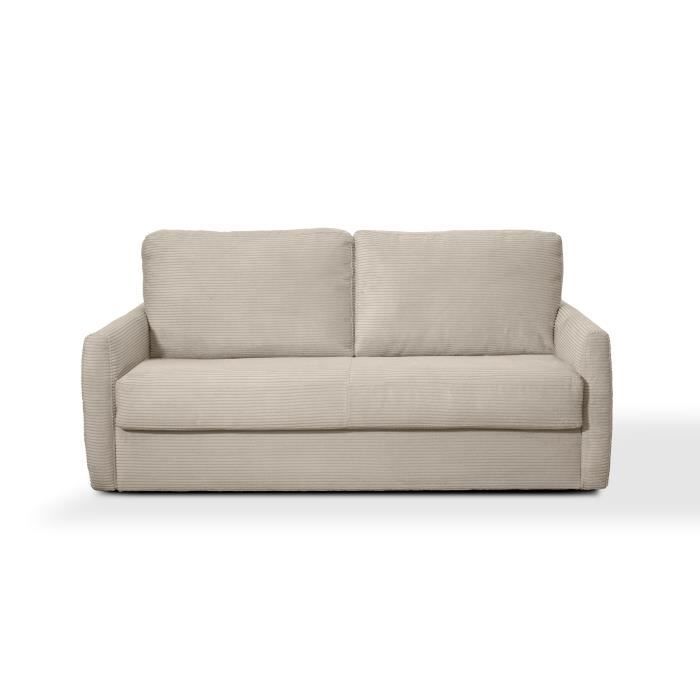 Canapé convertible Macbrien 3 Places - Beige / Crème -