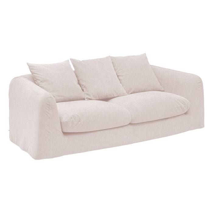 Canapé "Emile" - 3 places - ivoire - Ivoire - Atmosphera createur d'interieur
