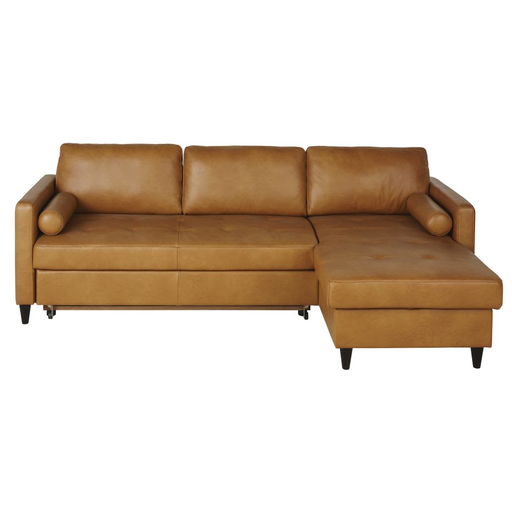olivia - Canapé convertible Marron