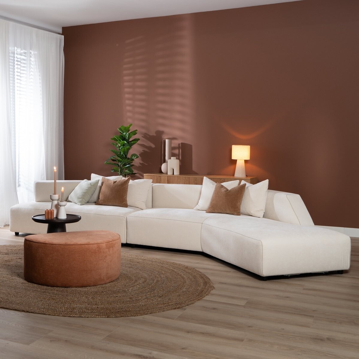 Canapé July blanc cassé - Livin24 - 4 places - Vue supplémentaire 2