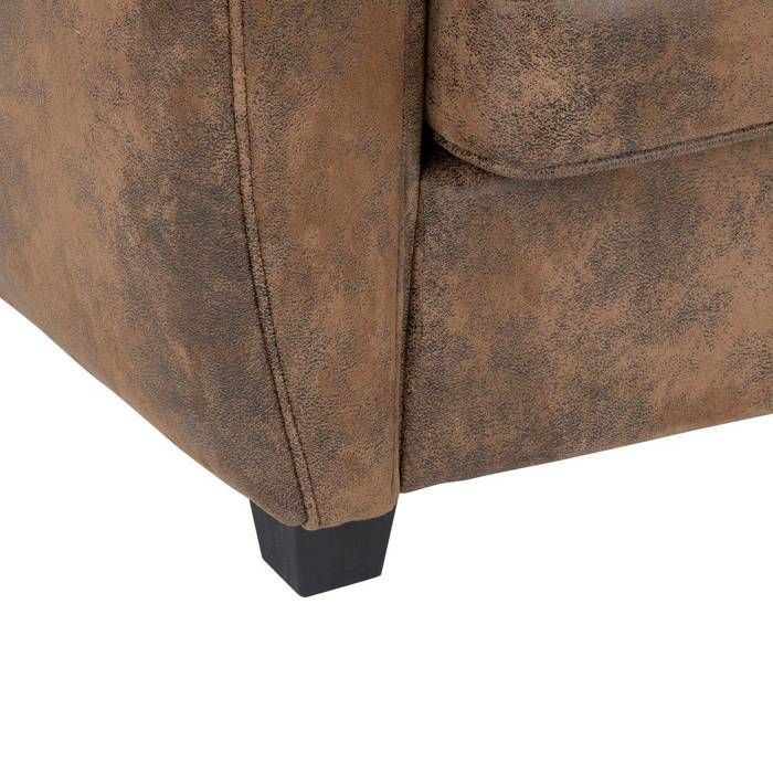 Canapé Stanis ATMOSPHERA - similicuir Marron - Vue supplémentaire 2