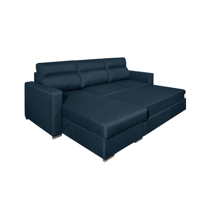 Canapé KEI - 4 places réversible convertible en tissu - Vue supplémentaire 1