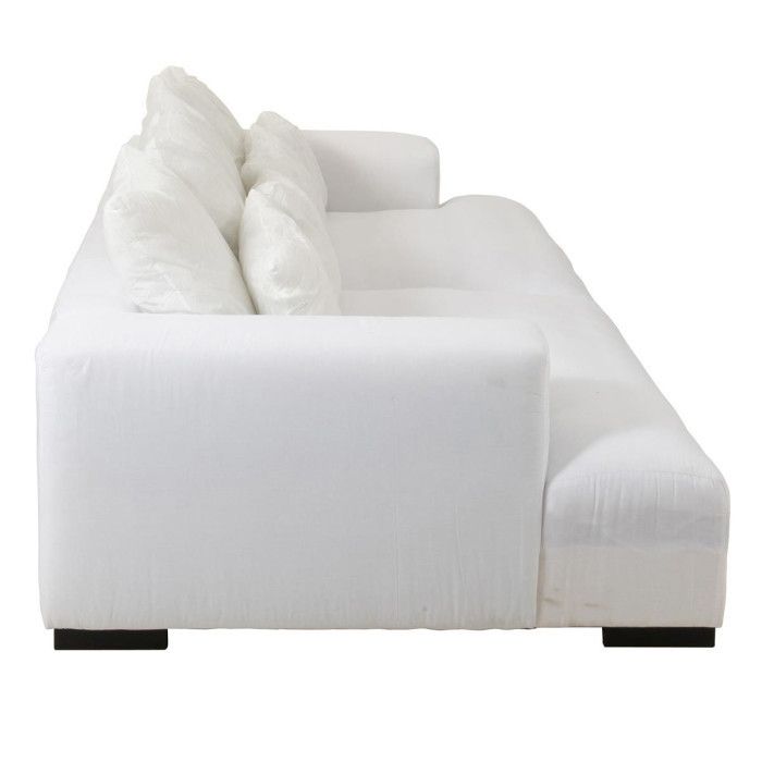Canapé Monaco 330cm Blanc - Vue supplémentaire 1