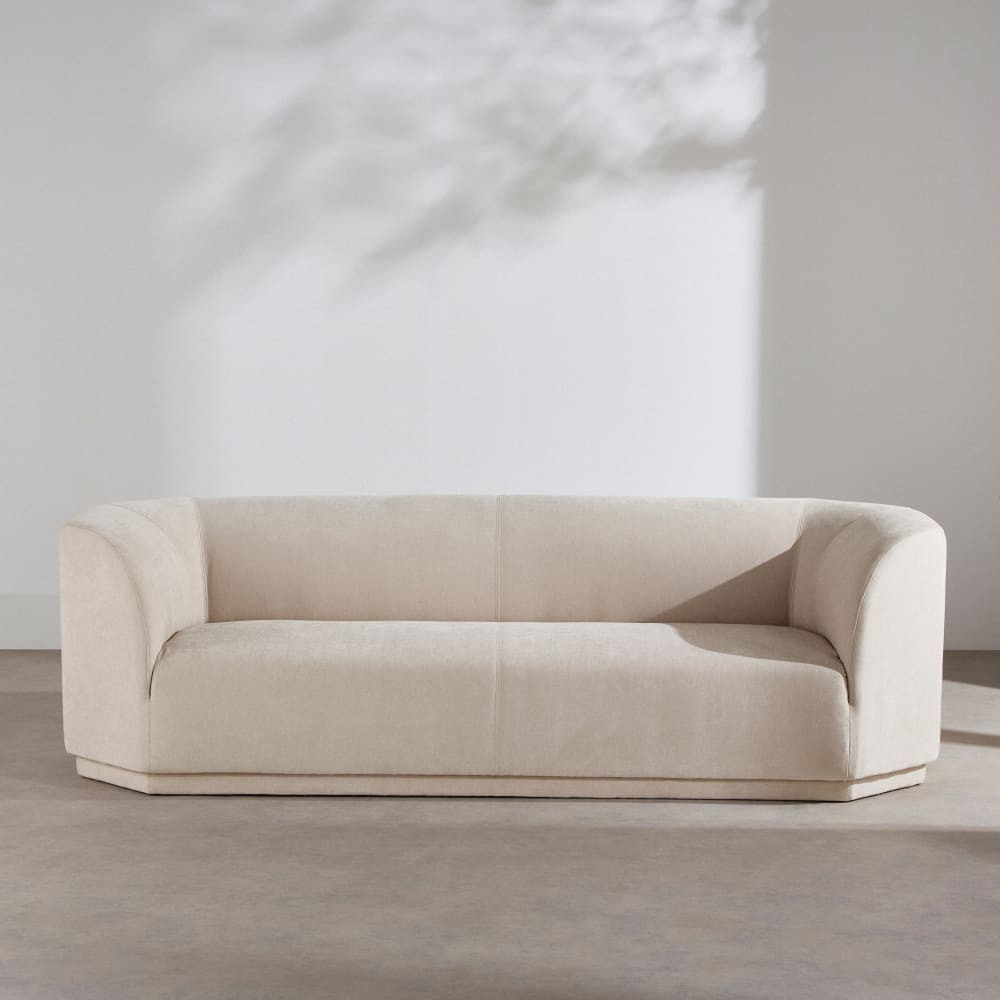 Gaspard - Canapé 3/4 places beige - Vue supplémentaire 1