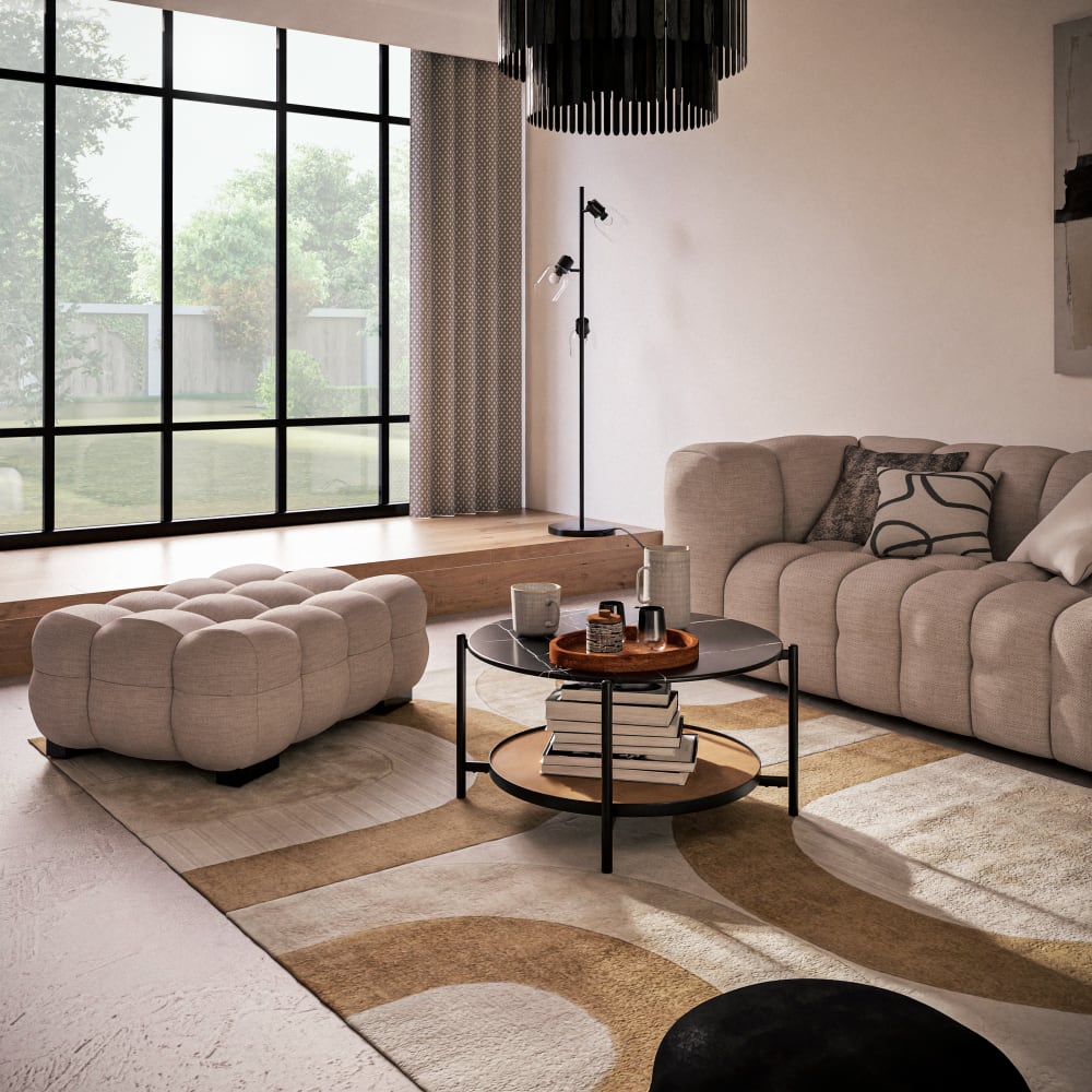 lilo - Canapé Beige