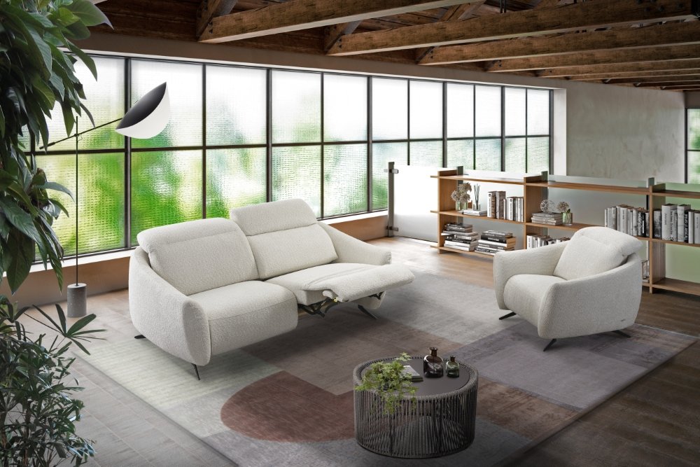 CHERI - Canapé 3 places relaxation électrique - Vue supplémentaire 1