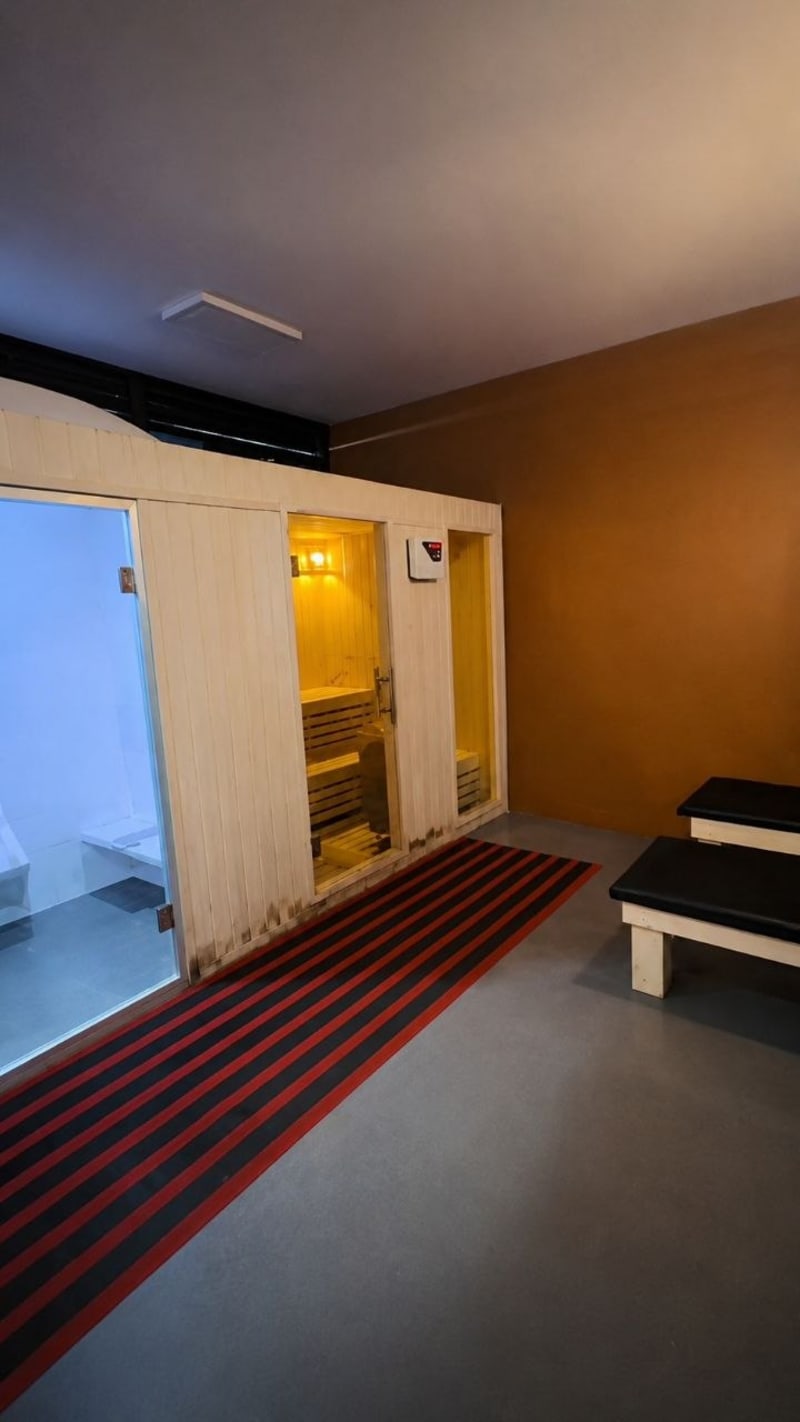 Spa treatment room at Hiruy Gym & Spa