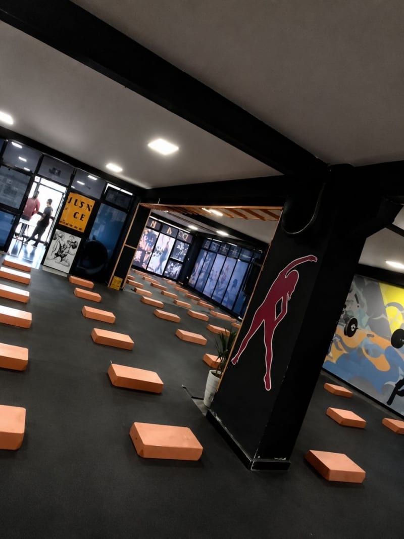 Aerobics class at Hiruy Gym