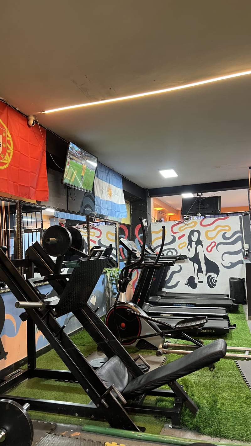 Interior of Hiruy Gym