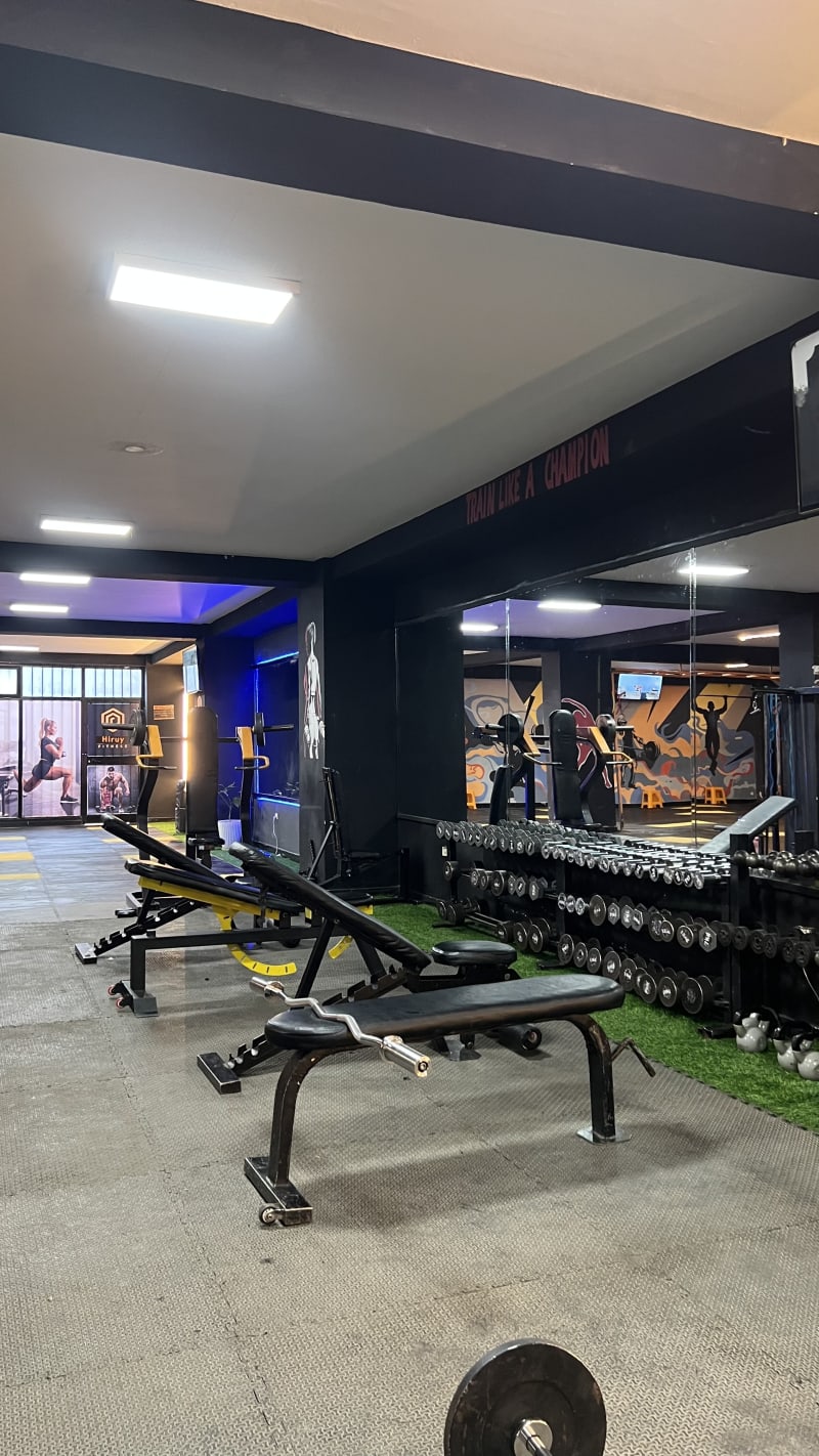 Aerobics class at Hiruy Gym