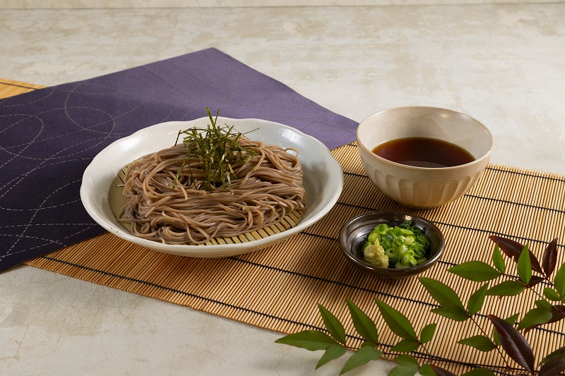 FRESH BOILED ZARU SOBA