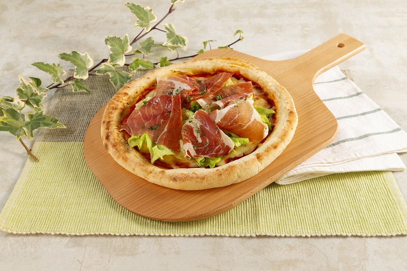 PROSCIUTTO & HEALTHY VEGETABLES PIZZA