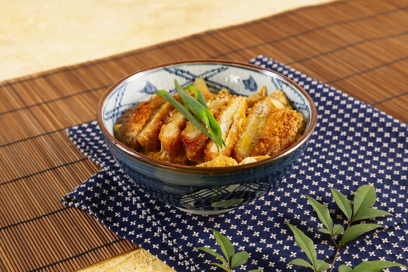 PORK CUTLET BOWL WITH MISO SOUP