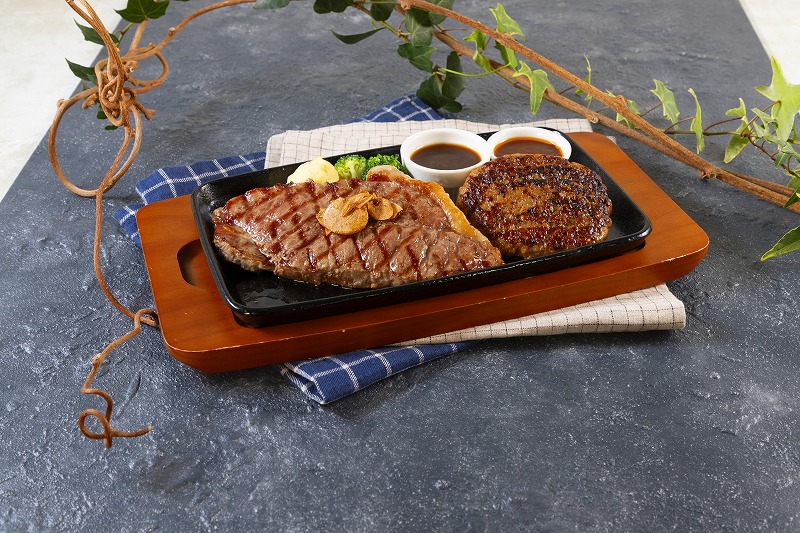 SIRLOIN STEAK & HAMBURG