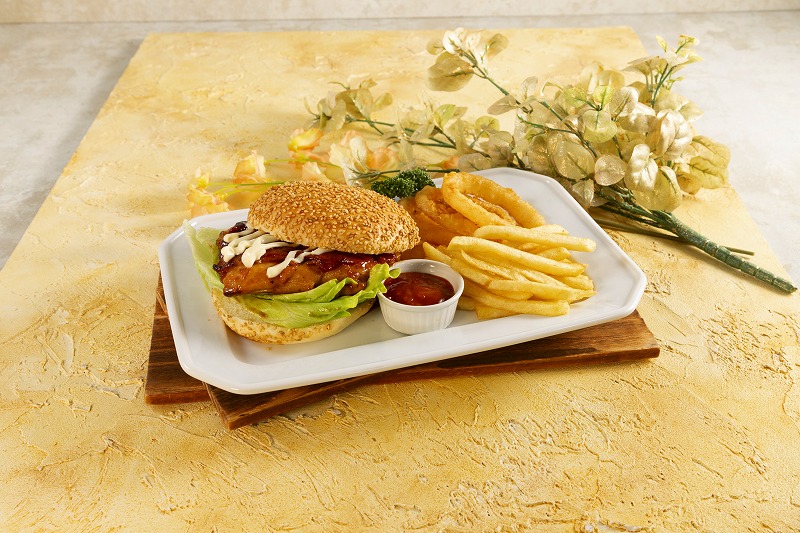TERIYAKI CHICKEN BURGER
