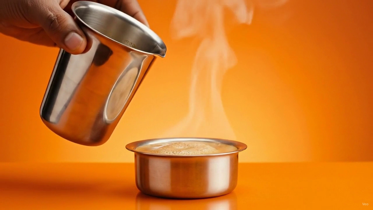 Coffee pouring