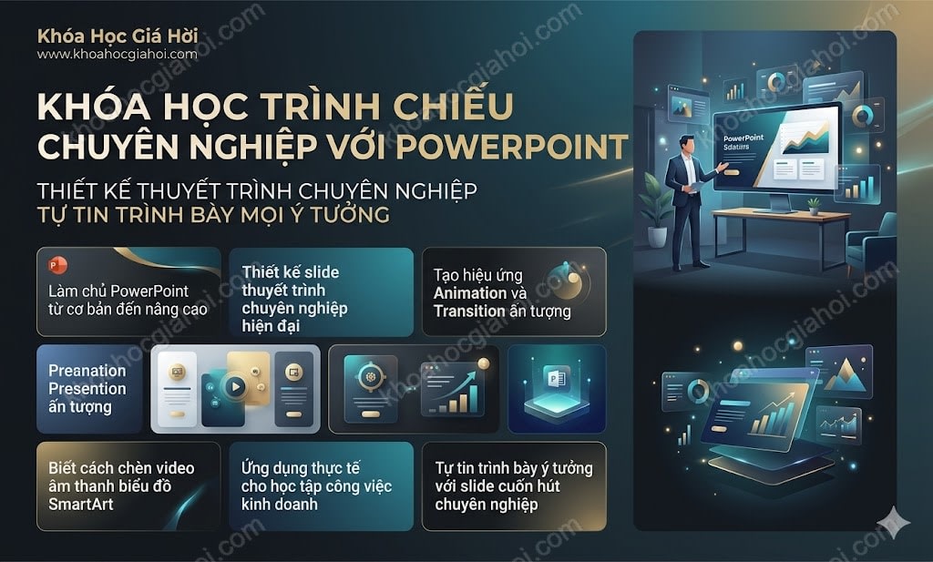 Khóa Học Trình Chiếu Chuyên Nghiệp Với Powerpoint