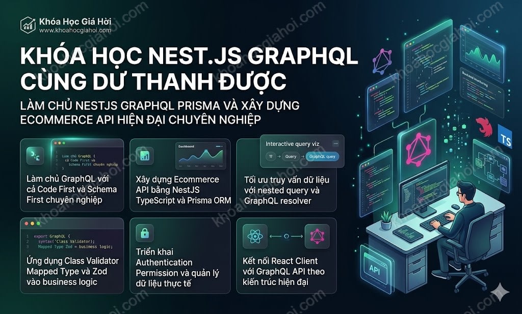 Khóa Học Nest.js Graphql Cùng Dư Thanh Được