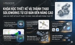 Khóa Học Thiết Kế Và Thành Thạo Solidworks Từ Cơ Bản Đến Nâng Cao