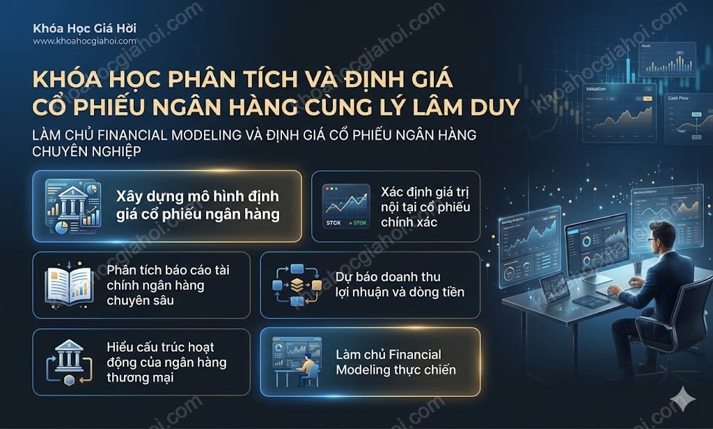 Khóa Học Phân Tích Và Định Giá Cổ Phiếu Ngân Hàng Cùng Lý Lâm Duy