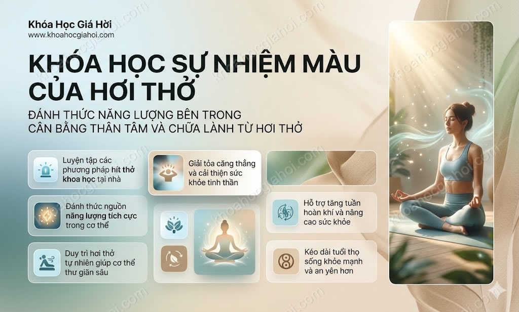 Khóa Học Sự Nhiệm Màu Của Hơi Thở
