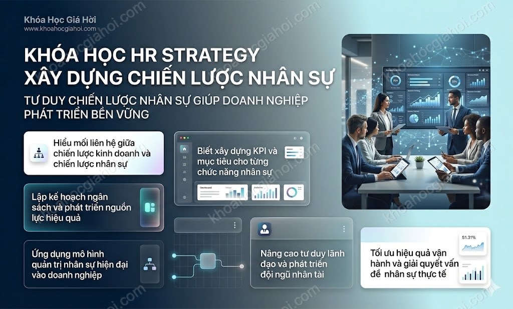 Khóa Học Hr Strategy - Xây Dựng Chiến Lược Nhân Sự