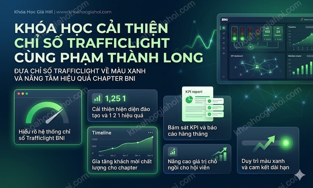 Khóa Học Cải Thiện Chỉ Số Trafficlight Cùng Phạm Thành Long