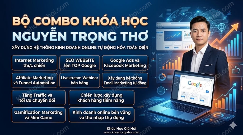 Bộ Combo Khóa Học Nguyễn Trọng Thơ