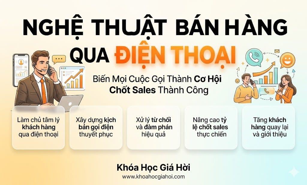 Nghệ Thuật Bán Hàng Qua Điện Thoại
