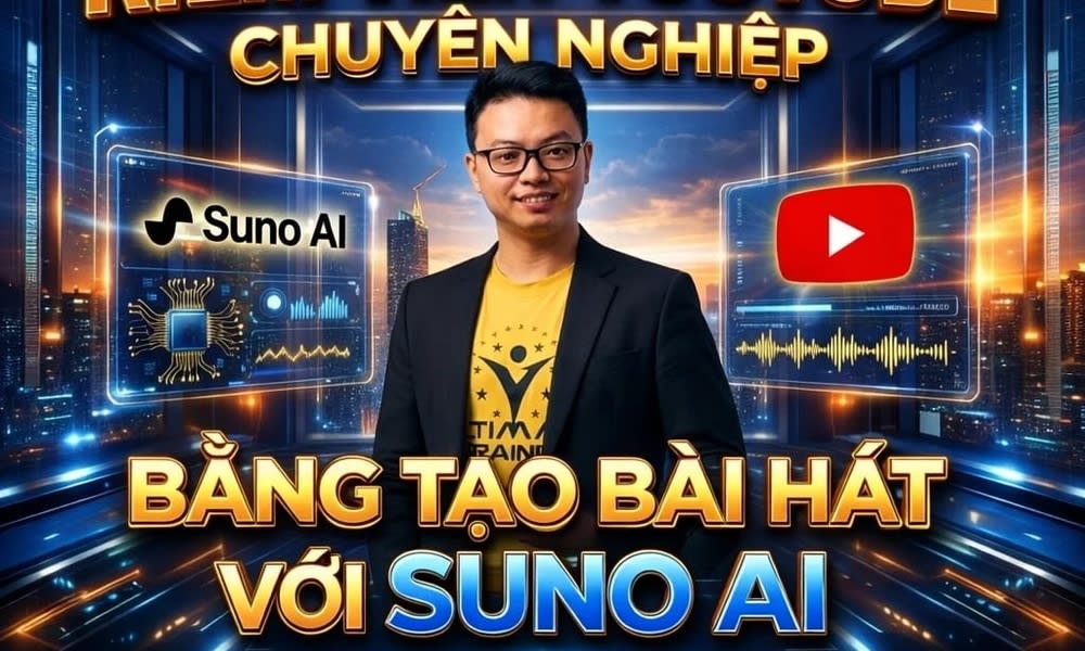 Khóa Học Kiếm Tiền YouTube Bằng Tạo Bài Hát Với Suno AI