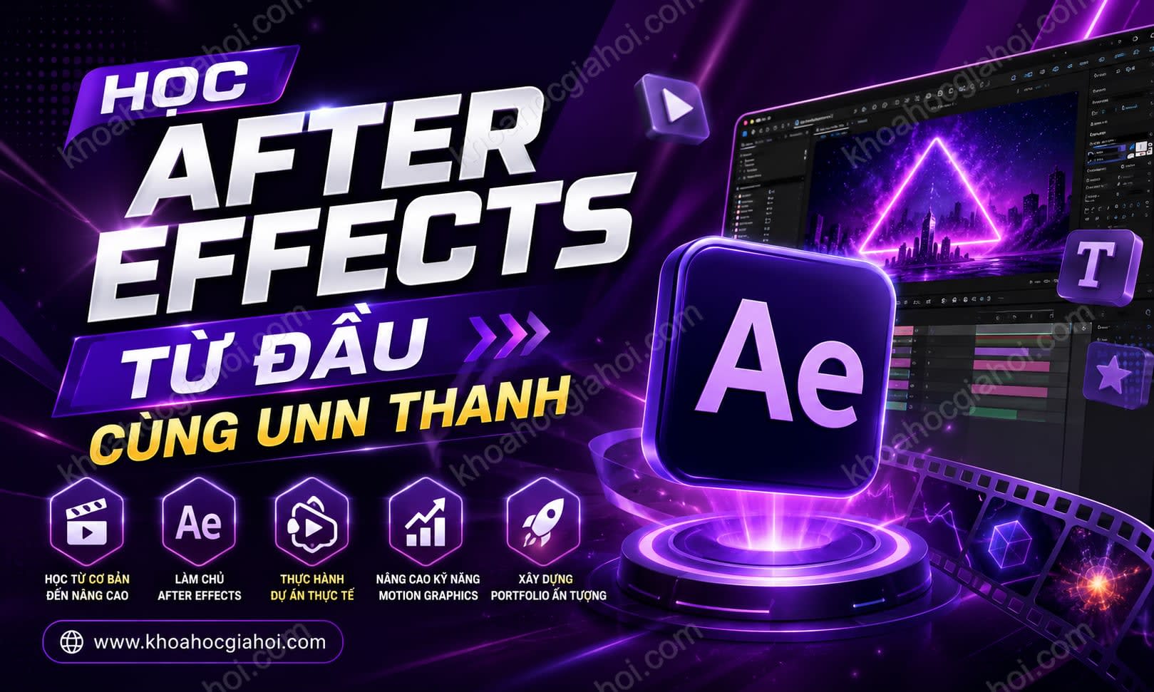 Học After Effects Từ Đầu Cùng Unn Thanh