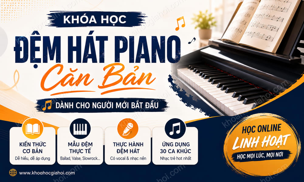 Khóa Học Đệm Hát Guitar Căn Bản