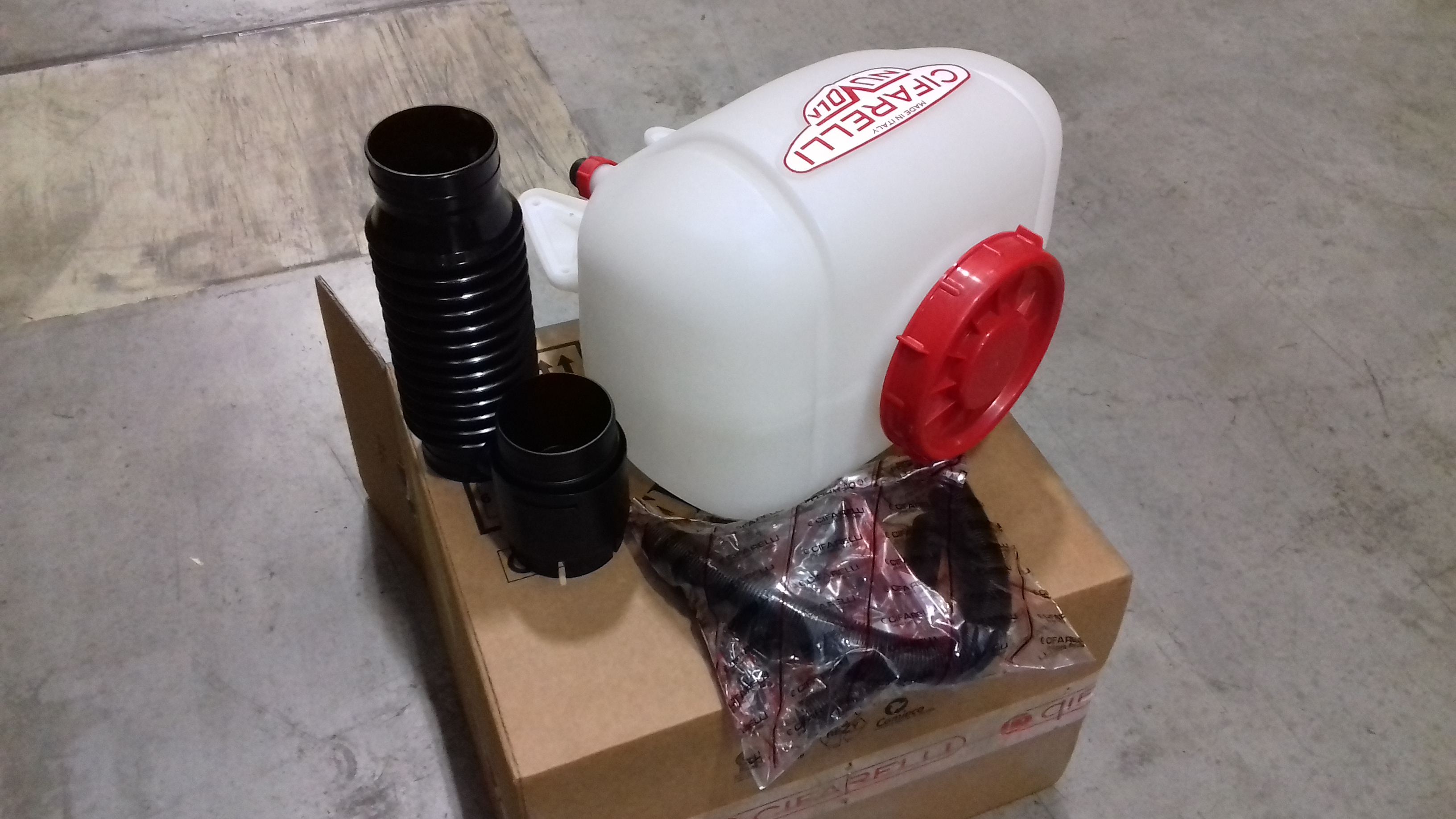 kit za zaprašivanje zrnatim tvarima - M1200