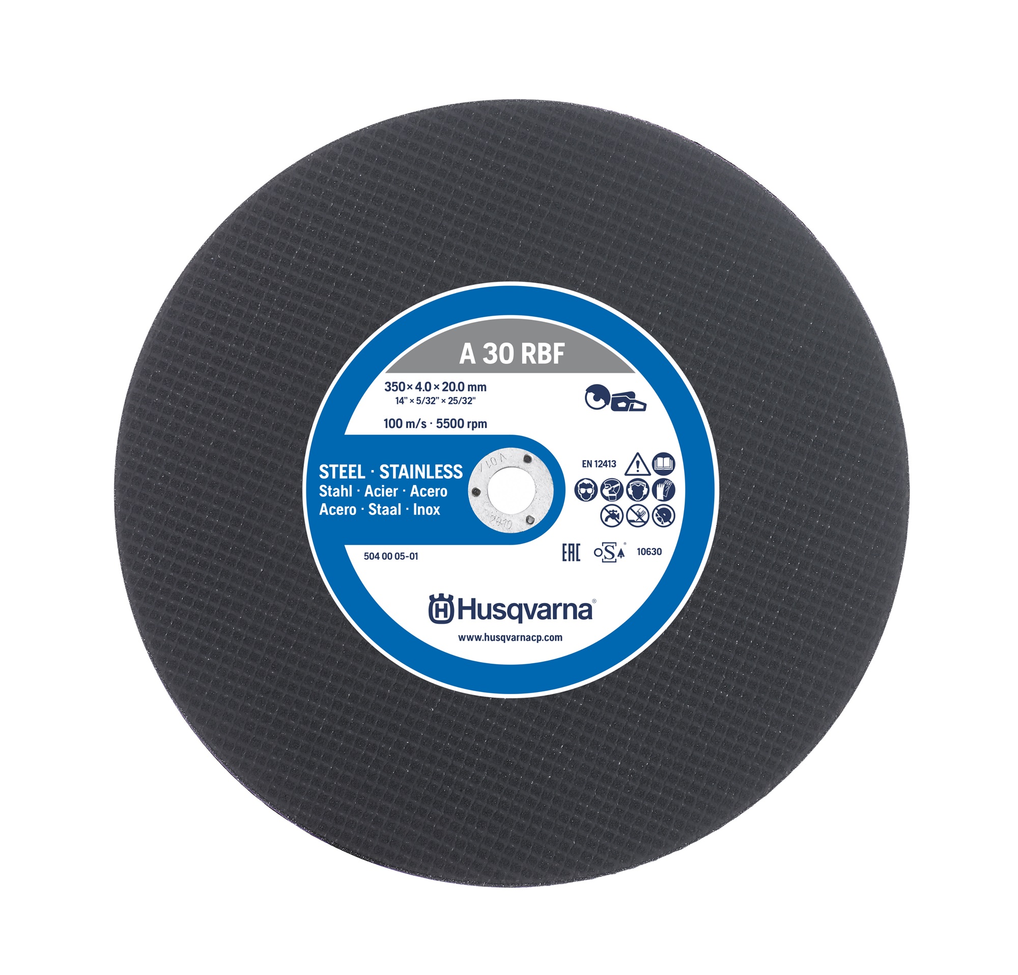 rezna ploča 350 mm x 22.2 mm - čelik