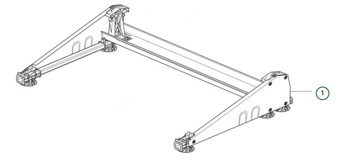 okvir solarnog punjača 1-18 - H Aspire/100-300 serija/405XE/410XE/415X/430X/520/520 EPOS