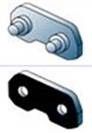 spojnica lanca kpl. X-CUT S93G-3/8" 1,3 Mini-38kom kit