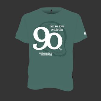 majica T-shirt 90cc, zelena - vel. S