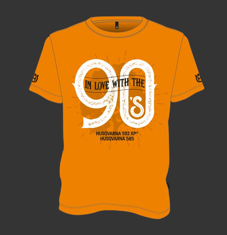majica T-shirt 90cc, narančasta - vel. S
