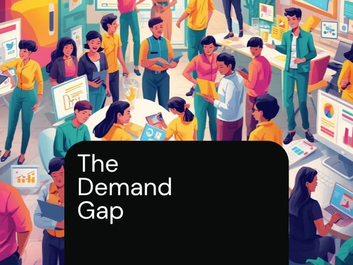 The Demand Gap, free breakdown by Roxmore