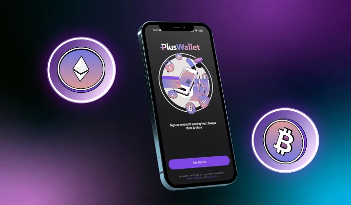 Receiving Crypto BTC, ETH, Solana, XRP, BNB with Plus Wallet