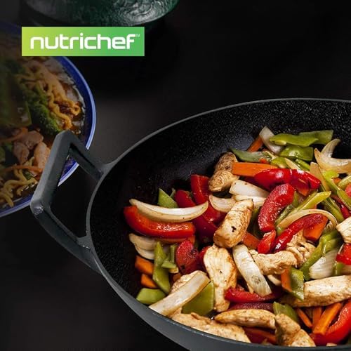 Vue 4 de Nutrichef Wok En Fontepreassaisonnee