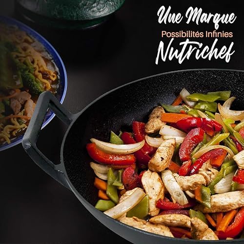 Vue 6 de Nutrichef Wok En Fontepreassaisonnee